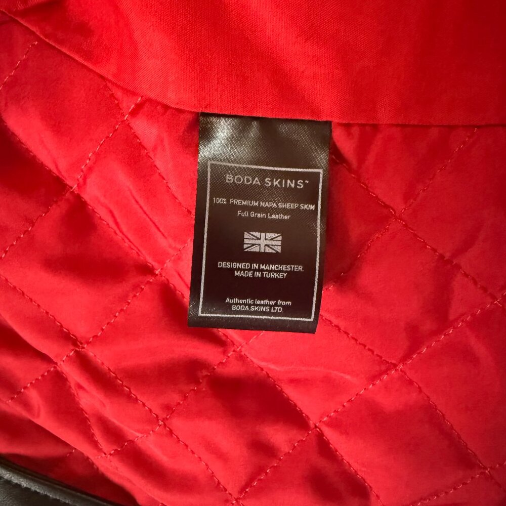 Boda Skins Men's Leather Jacket (New Without Tags) - Picture 7 of 11